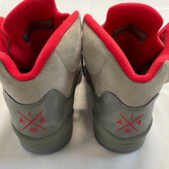 Jordan 5 Retro Camo P51 Youth - Picture 7 of 7